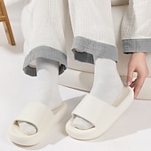 abordables Accueil Pantoufles-Chaussons à mi-mollet pour femmes phase de lune sans poignet anti-odeur respirants confortables et décontractés