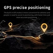 abordables Relojes inteligentes-SmartWatch GPS compás altitud exterior AMOLED 466*466 pantalla HD frecuencia cardíaca llamada por Bluetooth IP68 pulsera inteligente para hombres