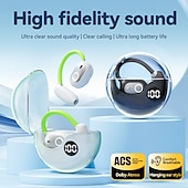 economico Cuffie telefoniche e per ufficio-m80 vivavoce telefono guida auricolare clip auricolare bluetooth 5.3 design ergonomico suono surround hifi per fitness palestra allenamento telefono cellulare