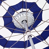 baratos Luzes de trabalho-Luz de guarda-chuva de pátio com 3 modos de brilho, sem fio, 28 luzes LED - 4 pilhas AA operadas, luz de poste de guarda-chuva para guarda-sóis de pátio, barracas de acampamento ou uso interno