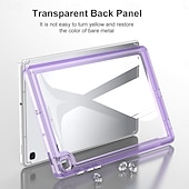 cheap Samsung Tablets Case-Tablet Case Cover For Samsung Galaxy Tab A9 8.7&quot; S9 11 inch S9 Plus 12.4&quot; S8 Plus 12.4&#039;&#039; S8 11&#039;&#039; S7 Plus 12.4&quot; S7 11&#039;&#039; A8 10.5&#039;&#039; A7 Lite 8.7&#039;&#039; A7 10.4&#039;&#039; Full Body Protective Shockproof Transparent
