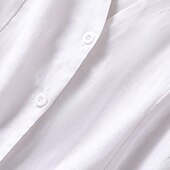 preiswerte Hemden-Damen Weste aus Baumwolle und Leinen, schlicht, modern, lässig, ärmellos, V-Ausschnitt, normale Passform, Oberteile, Urlaub, Ausgehen, Knöpfe, Tasche, Weiß, Braun, Khaki, Aprikose, Sommer