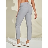 abordables Ropa de golf femenina-Mujer pantalones de golf Rosado morado Azul vaquero Negro Prendas de abajo Ropa de golf para damas Ropa Trajes Ropa Ropa