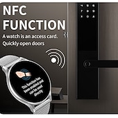 お買い得  スマートウォッチ-696 CY29 スマートウォッチ 1.32 インチ スマート·ウォッチ ブルートゥース 歩数計 着信通知 睡眠サイクル計測器 と互換性があります Android iOS 女性 ハンドフリーコール メッセージ受信通知 IPX-0 42mmウォッチケース