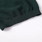 cheap Men&#039;s Elite Polo-Men&#039;s Silk Linen Cotton Business Casual Half Zip Short Sleeve Basic Formal Solid Color Zipper Summer Black Dark Navy Sky Blue Dark Green Gray