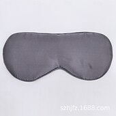 abordables Tenue d&#039;intérieur-Masque oculaire en soie Masque de sommeil anti-lumière en soie de mûrier Masque oculaire en soie avec sangles ajustables