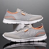 billige Sneakers til herrer-joggesko for menn – pustende lette atletiske joggesko for jogging, trening og uformelle antrekk