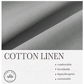 voordelige Casual pakken-heren linnen broek nette broek zomerbroek recht pijp effen ademend casual dagelijks standaard pasvorm zwart wit blauw