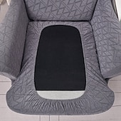 economico Rivestimento sedia wingback-Copripoltrona con schienale alto, in tessuto jacquard elasticizzato, per poltrone con schienale alto, copripoltrona con schienale alto, protezione antiscivolo per mobili, per l&#039;arredamento della casa,