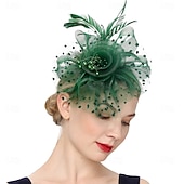 olcso Kiegészítők és még sok más-1920-as évek A nagy Gatsby Flapper fejpánt A nagy Gatsby Virágos Retro Csillogó glitter Kristály / Strassz Jelmez Női Farsang Valentin nap Álarcos mulatság Party estélyi viselet Álarcos mulatság