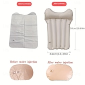 cheap Pools, Hot Tubs &amp; Supplies-1pc Portable Folding Contemporary Soaking Bath Tub Rectangle Shape, Efficient Temperature Retention for Hot and Cold Spa, Sauna, and Ice Baths - Ideal for Home SPA and Adult Shower Use, Therapeutic Soaking Unique Bathtub