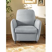 cheap Sofa Cover-Chaise Lounge Cover Solid Color Quilted Polyester Slipcovers