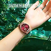 cheap Quartz Watches-Women Quartz Watch Wrist Watch Retro Vintage Luminous Calendar Waterproof Stainless Steel Strap Watch