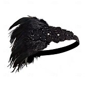 abordables Accesorios y más-1920s El gran Gatsby Diadema de estilo flapper Pendiente Collar / pulsera El gran Gatsby Pluma Retro Brillo chispeante Cristal / Strass Mujer Carnaval día de San Valentín Mascarada Ropa de fiesta de