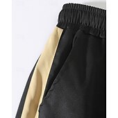 economico Classico-Per uomo Pantaloncini cargo Shorts Pantaloncini Estivi Coulisse Elastico in vita Multi-tasche Semplice Comodità Indossabile Lunghezza al ginocchio All&#039;aperto Sport Quotidiano Moda Casual Nero Cachi