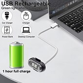 cheap Outdoor Bike Lights &amp; Reflectors-Wireless LED Strobe Lights with Remote Control 8 Colors USB Charing Waterproof Anti-Collision LED Emergency Warning Lights for Car Motorcycle Drone Aircraft Bike 4pcs