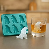 cheap Ice Cube Tray-Silicone Monster Ice Cube Mold Tray, 3D Creature Shape Ice Cream Chocolate Cookie Mold for Party Drinks, Reusable Halloween Gifts for Kids Adults