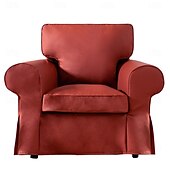 baratos Cobertura de Sofa-Capa de sofá impermeável adequada para sofá ektorp, capa acolchoada de cor sólida, adequada para animais de estimação