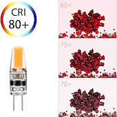 economico Luci LED bi-pin-Lampadine a LED G4 da 3 W equivalenti a lampadine alogene bi-pin con attacco G4 tipo T3 JC da 30 W, AC/DC 12 V, bianco caldo per luci sottopensile, luci da soffitto, camper, barche, 10 pezzi