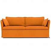 cheap Sofa Cover-Sofa Cover Suitable For BACKSÄLEN Sofa Solid Color Quilted Velvet Slipcovers