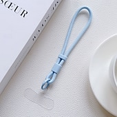 baratos Cordões de telefone e pulseiras-alça de pulso para celular com clipe removível – cordão curto e fofo para capa de celular