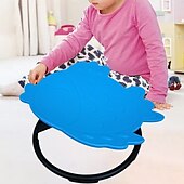 levne Aktivita venku-dětská otočná stolička - přenosná protiskluzová senzorická židlička pro zlepšení rovnováhy