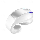 baratos Auscultadores TWS True Wireless-Fones de ouvido com clipe de orelha GD28 verdadeiramente sem fio Bluetooth 5.3 – Fones de ouvido leves TWS para esportes com microfone som HiFi controle por toque longa duração da bateria para iOS e