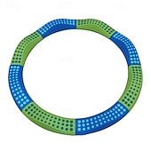baratos Atividade ao Ar Livre-Jogos de chão Montessori para áreas internas/externas - prancha de equilíbrio com design circular para crianças &amp;brinquedo de ponte de madeira para condicionamento físico pré-escolar &amp;treinamento de