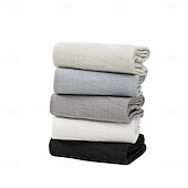 cheap Men's Elite Accessories-Men 1 Pair Socks Black White Color Plain School Formal Outdoor Plain Thin Summer Daily Casual