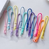 baratos Cordões de telefone e pulseiras-alça de pulso para celular com clipe removível – cordão curto e fofo para capa de celular