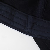 preiswerte Herrenhüte-Herren Schiebermütze Sonnenhut Trucker-Kappe Schwarz Marineblau Polyester Metall Mode Lässig Straße Täglich Einfach Verstellbar Sonnenschutz Atmungsaktiv