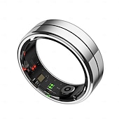 abordables Accessoires pour caméra de téléphone portable-Bague connectée tactile pour iPhone et Android : tracker d&#039;activité, podomètre, mode sport, étanche, chargement magnétique, synchronisation avec application