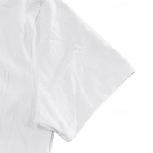 voordelige Klassiek-Voor heren Overhemd Linnen overhemd Zomer overhemd Strand Kleding Overhemd met knopen Overhemden zonder broek Vakantie Casual Zwart Wit Marineblauw Hemelsblauw Korte Mouw Strijkijzer Zomer Lente zomer