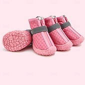 abordables Botas &amp; Protectores de Patas-Zapatos para perros grandes, pequeños y medianos: botas transpirables para perros para verano, pavimento caliente, protector de patas para caminar al aire libre, botines de goma antideslizantes para