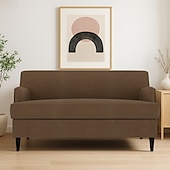 Capa de sofa Côr Sólida Acolchoado Veludo Capas de Sofa baratos Cobertura de Sofa-Capa de sofa Côr Sólida Acolchoado Veludo Capas de Sofa