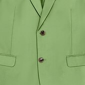 cheap Formal Suits-Men&#039;s Wedding Business Suits Sage Formal Summer Solid Colored Standard Fit 3 Piece Single Breasted Two-buttons