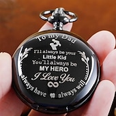 halpa Taskukellot-kvartsi taskukello vintage riipus fob ketju taskukello isälle isänpäiväidea