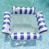 cheap Beach &amp; Outdoor Toys-1 Pack Hammock Pool Floats Adults Multi-Purpose Inflatable Pool Floats PVC Water Hammock Lounge Floaties