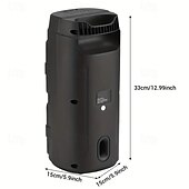 abordables Haut-parleurs-Enceinte de fête Bluetooth avec lumières RVB – Son stéréo puissant de 4 pouces, appairage TWS, LED colorées, rechargeable, pour événements en plein air, soirées dansantes à la maison ou karaoké