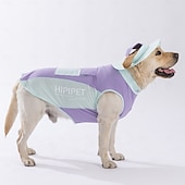 cheap Cooling Vest &amp; Shirt-Dog Shirts Quick Dry Soft Stretchy Pet T-Shirts with Reflective Label Tank Top Sleeveless Vest Sun Protection Dog Clothes for Large Dogs