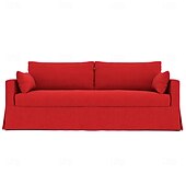 preiswerte Sofabezug-Sofabezug passend für Hyltarp-Sofa, einfarbig, gesteppte Polyester-Schonbezüge