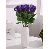 preiswerte Künstliche Pflanzen &amp; Blumen-einzelne künstliche Seifenblume in einem kreativen transparenten Geschenkbeutel, ideal als Geschenk zu Weihnachten, zum Muttertag, zum Geburtstag, zur Hochzeit, zum Valentinstag, zum Jahrestag, zum