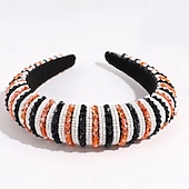 economico Accessori per acconciature-Cerchietto per capelli del 4 luglio per donne e ragazze, orecchini patriottici, cerchietto rosso, bianco e blu, bandiera americana, cerchietto per capelli per il giorno dell&#039;indipendenza degli Stati