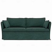 cheap Sofa Cover-Sofa Cover Suitable For BACKSÄLEN Sofa Solid Color Quilted Slipcovers