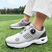 economico Scarpe da Golf da Uomo-scarpe da golf da uomo bianche e blu con tomaia in mesh traspirante: comfort e stabilità di alta qualità per gli appassionati di golf