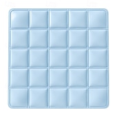 voordelige Koelende Beddengoed &amp; Matten-hondenkoelmat - direct verkoelend hondenbed &amp;katten niet giftig &amp;machinewasbare antislip bodem koelmat voor binnen &amp;reisgebruik