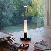 cheap Bedside Lamp-LED Table Lamp, Soft Light No Stroboscopic Rechargeable Ambient Light Touch Controls Multi Tone Lighting 1800mAh High Capacity Battery LED Night Light for Dinner Bar Restaurant