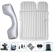 cheap Car Seat Covers-Portable SUV Travel Air Mattress Cushion Inflatable Car Bed Mattress Car Camping Mattress with 2 Pillows Outdoor Camping Cushion