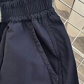 levne Spodní díly-Děti Dívčí Kalhoty Pevná barva Módní Kapsy Škola 4 roky + Léto Fialová Námořnická modř