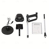 cheap Outdoor Activity-12 Inch High-Sensitivity Coil Golden Digger Deep Search Metal Detector - Adjustable Sensitivity, Advanced LCD Display, Accurate Treasure Hunter for Beginners And Professionals - Suitable for Finding L